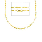 Halskette aus 18 Karat Gelbgold für Damen & Herren - MFM080GG